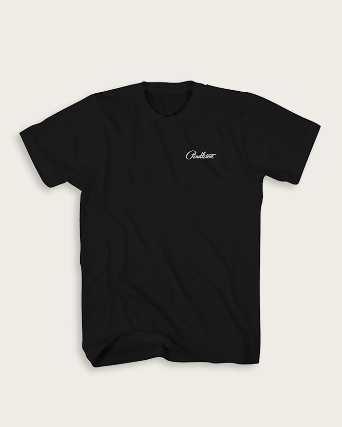 MEN'S WESTERN BRAND LOGO GRAPHIC TEE